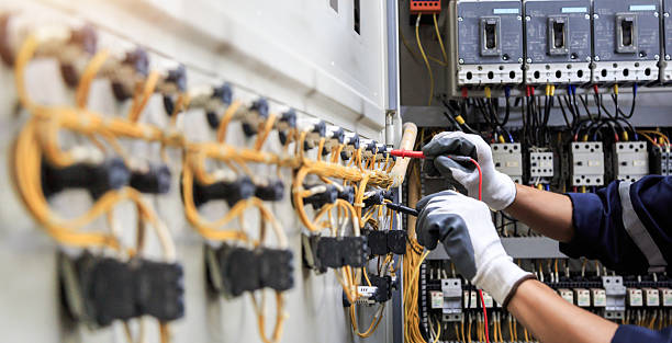 Professional Electrician technician working in Johnson City, NY